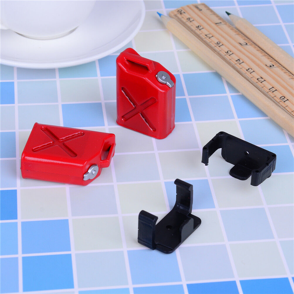 2Pcs rc rock crawler 1:10 accessories mini fuel tank for cc01 axial scx10.l8