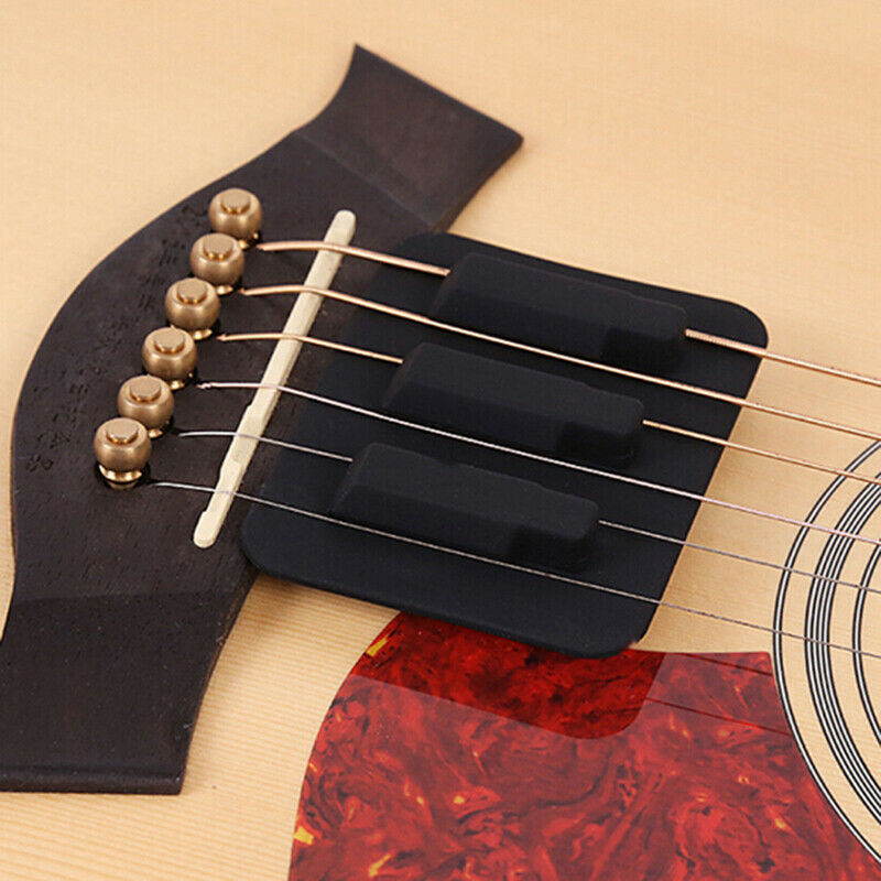 Classical Acoustic Guitar Silencer Guitar Practice Mute Pad Musical Acces.l8