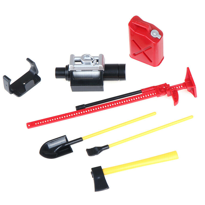 6Pcs 1/10 Crawler Truck Scale Plastic Accessory Tools For SCX10 D90 RC To.l8