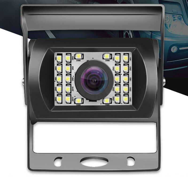 Upgrade 700Tvl Ccd 18 Ir Leds Reversing Camera 12/24V For Truck Caravan Bus U8W9