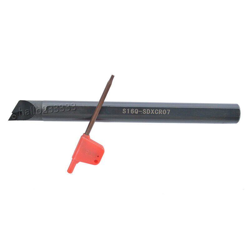 95° S16Q-SDXCR07 Right hand Lathe Internal Turning Tool Holder For DCMT07 insert