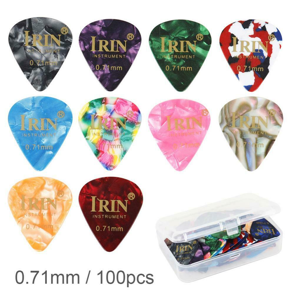 Guitar Picks 0.71mm Celluloid Colorful Skidproof Water Droplets Shape Plectrum
