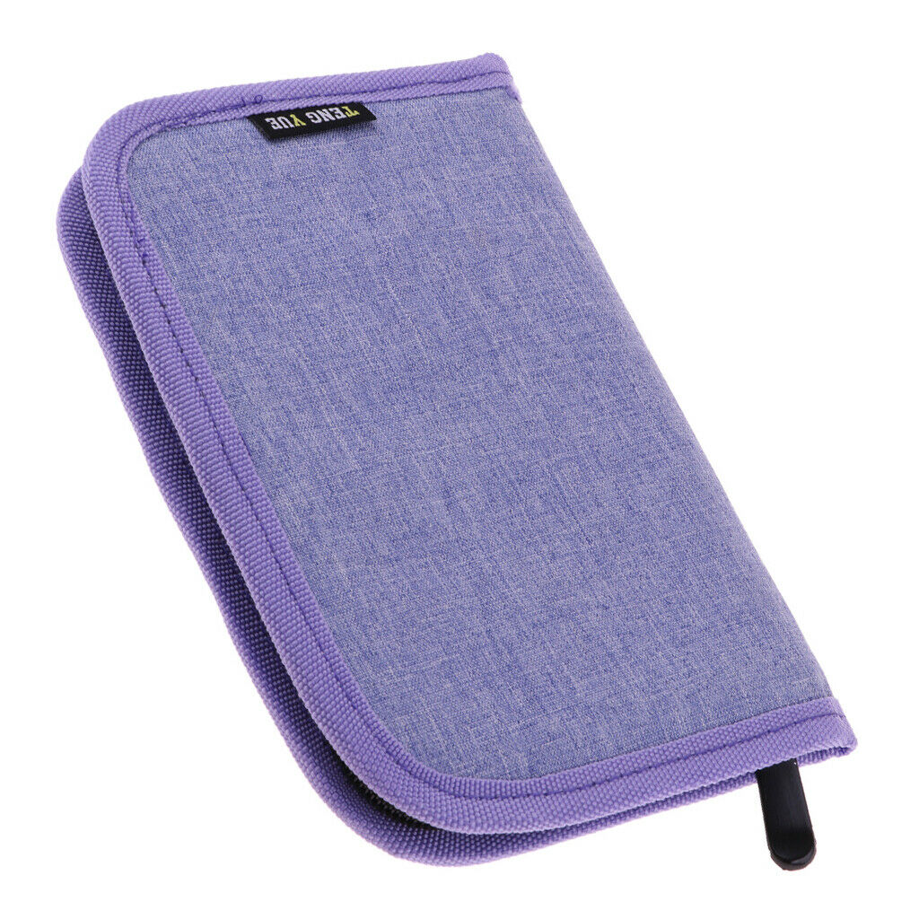 Unisex Travel Passport Holder Wallet Organizer Cover Card Bags  Light Purple