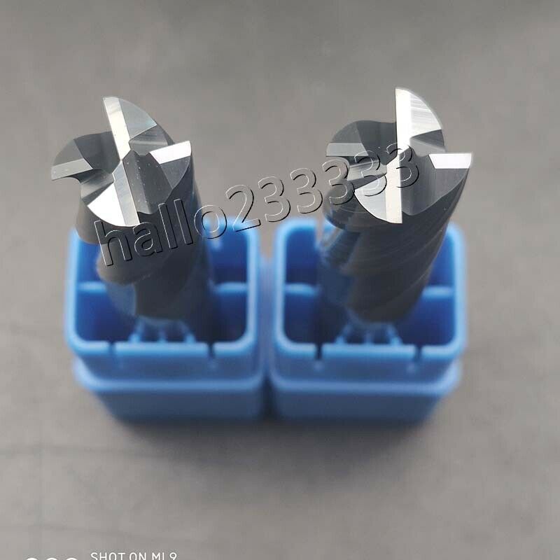 1PCS 12mm *75mm 45 Degree Cutter Router Bit Tool 4 Flutes HRC45-50 Carbide