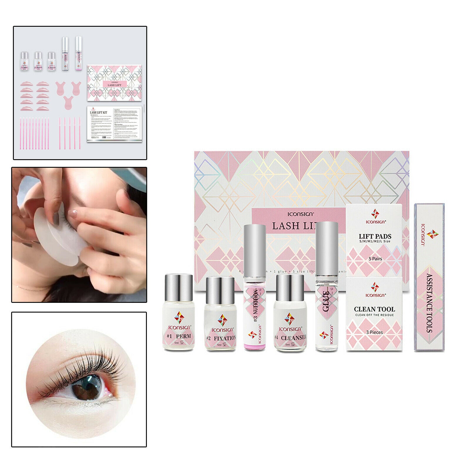 Professional Lash Lift Kit Eyelash Perming Lifting Eyelashes Safe Perming Wave