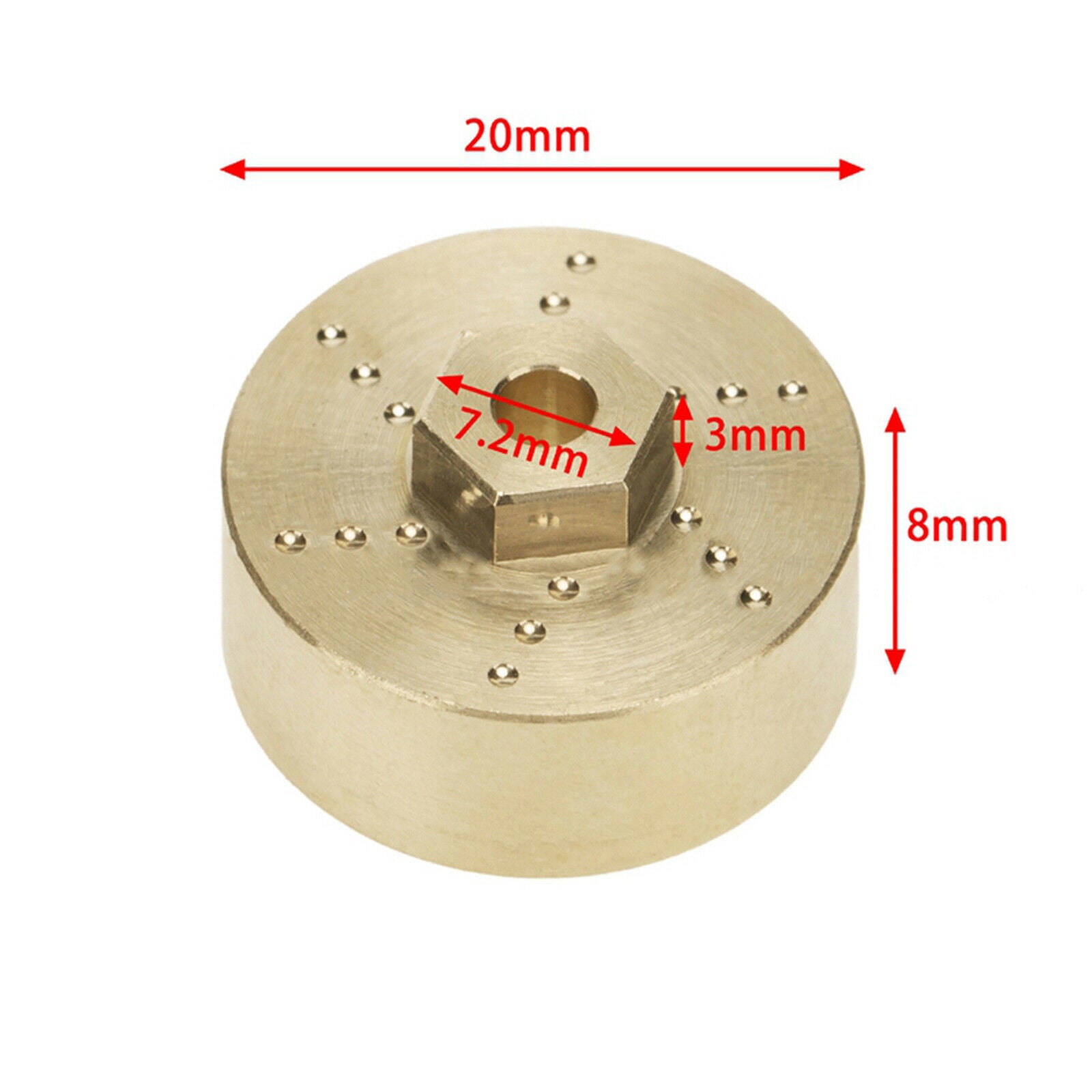 RC Car Wheel Counterweight for Axial 1/24 AXI00002 AXI00001 Parts Accessory