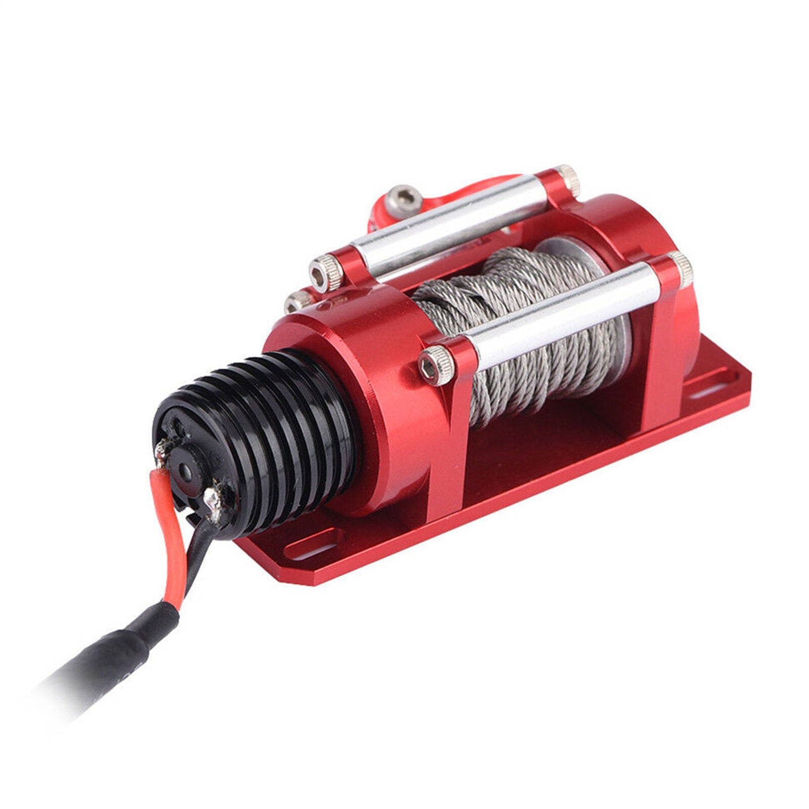 1:10 RC Crawler Electric Metal Winch for SCX10 D90 D110 TF2 TRX4 KM2 RC Car