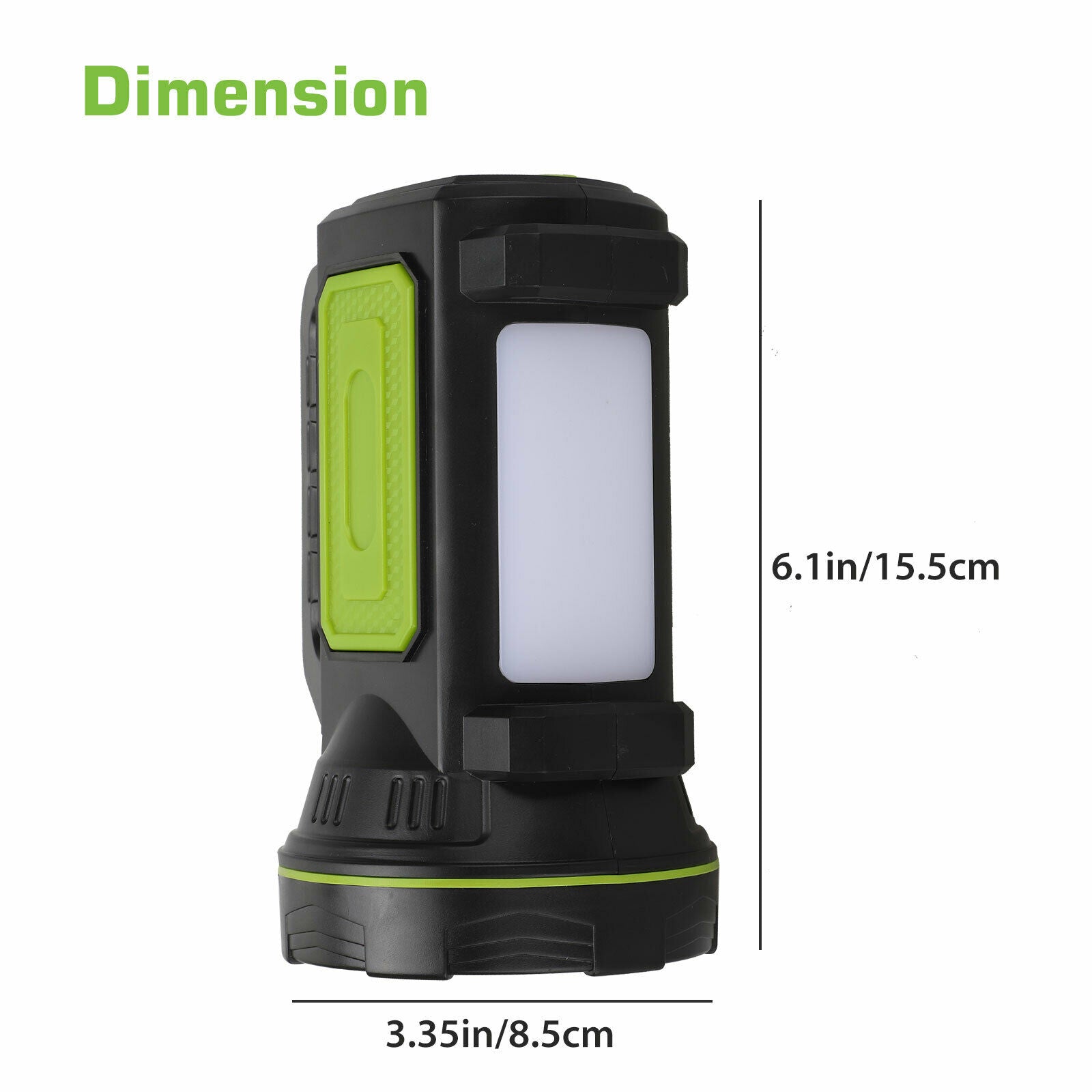 Super Bright LED Searchlight Rechargeable Handheld Spotlight Flashlight Portable
