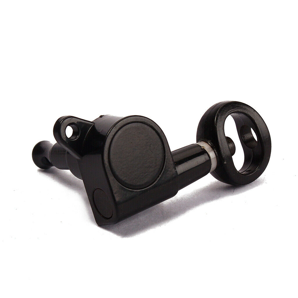 Black Guitar Tuning Pegs 3R 3L Tuner Machine Head for Electric/Acoustic