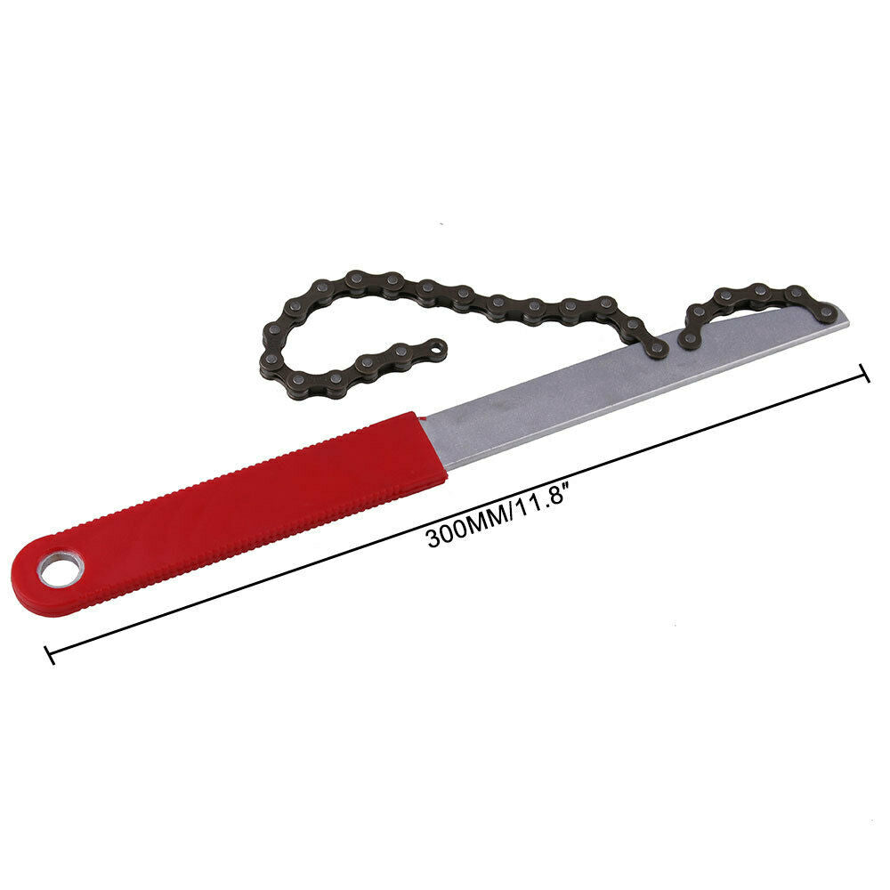 Bike Cassette Removal Tool with Chain whip and Auxiliary Wrench Removal Tools