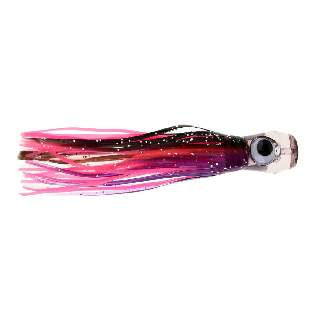 2X Saltwater Fishing Octopus Squid Skirt Lure Marlin Tuna Trolling Lure 02