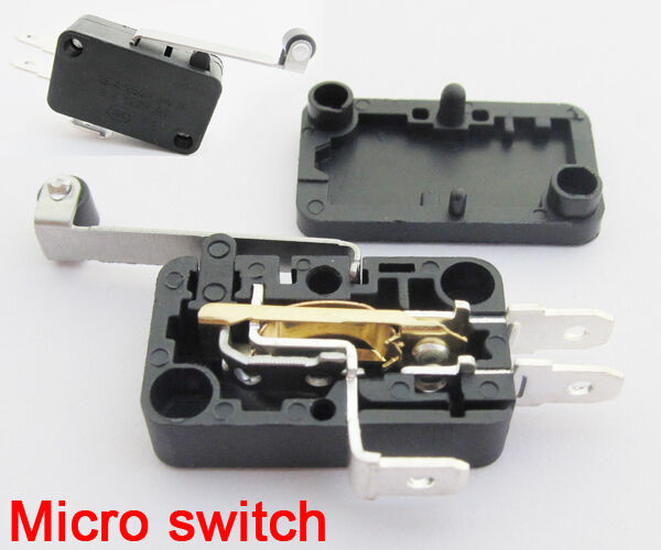 100pcs Micro High Roller Level Long Handle Normally Open/Close Switch 28x16mm