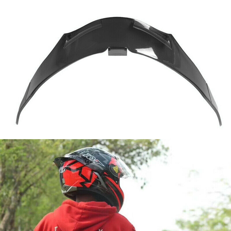 Motorcycle Bikes Riding Helmet Rear Tail Deflector Cover Full Face Racing Decor