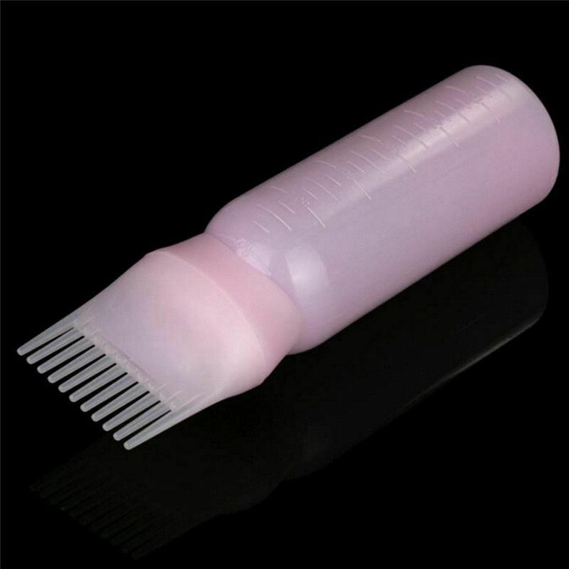 Dyeing Shampoo Bottle Oil Comb 120ML Hair Tools Hair Dye Applicator Brush BottS1