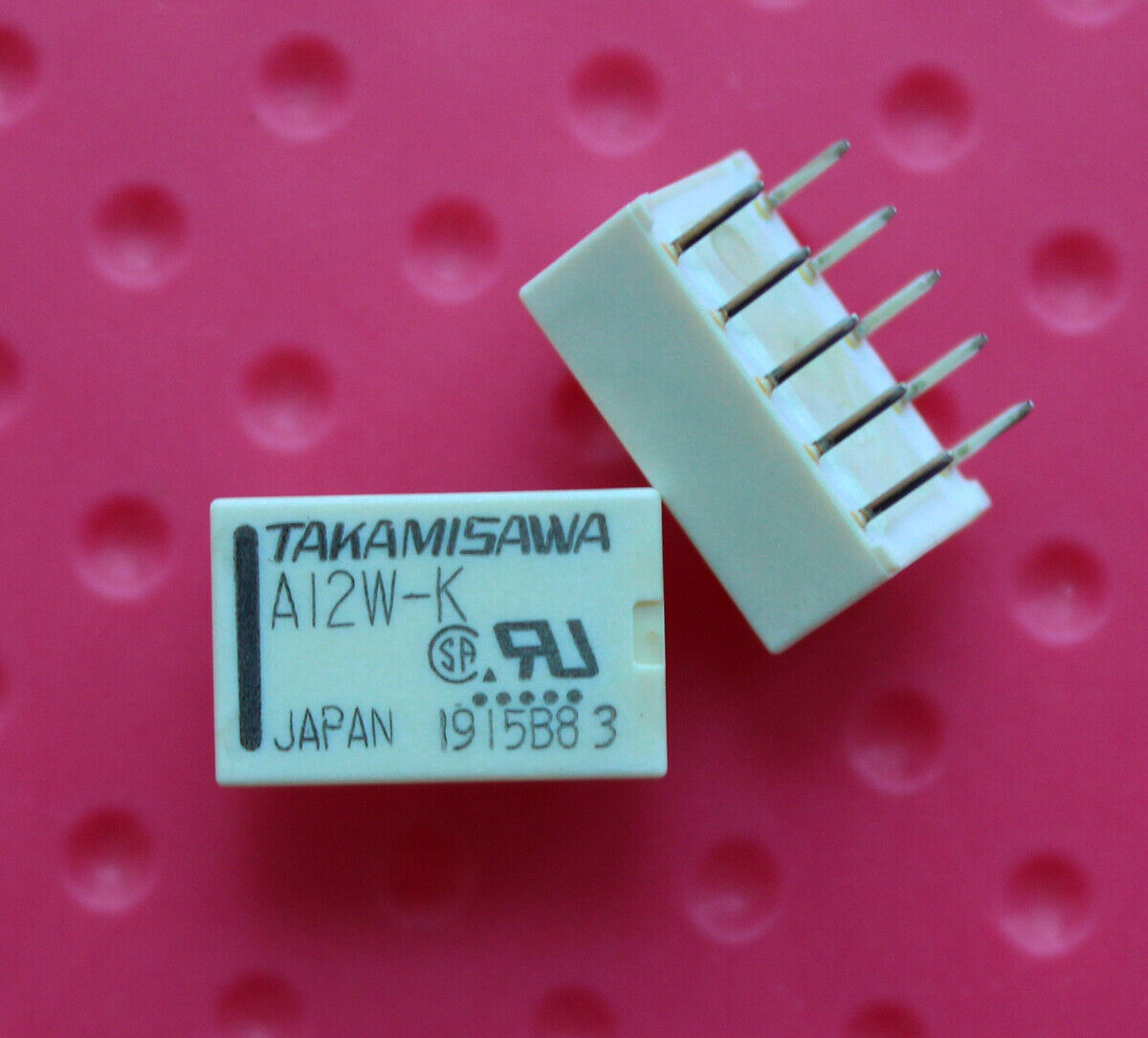 10pcs A12W-K A12W 12V 1A Relay DIP-10 NEW