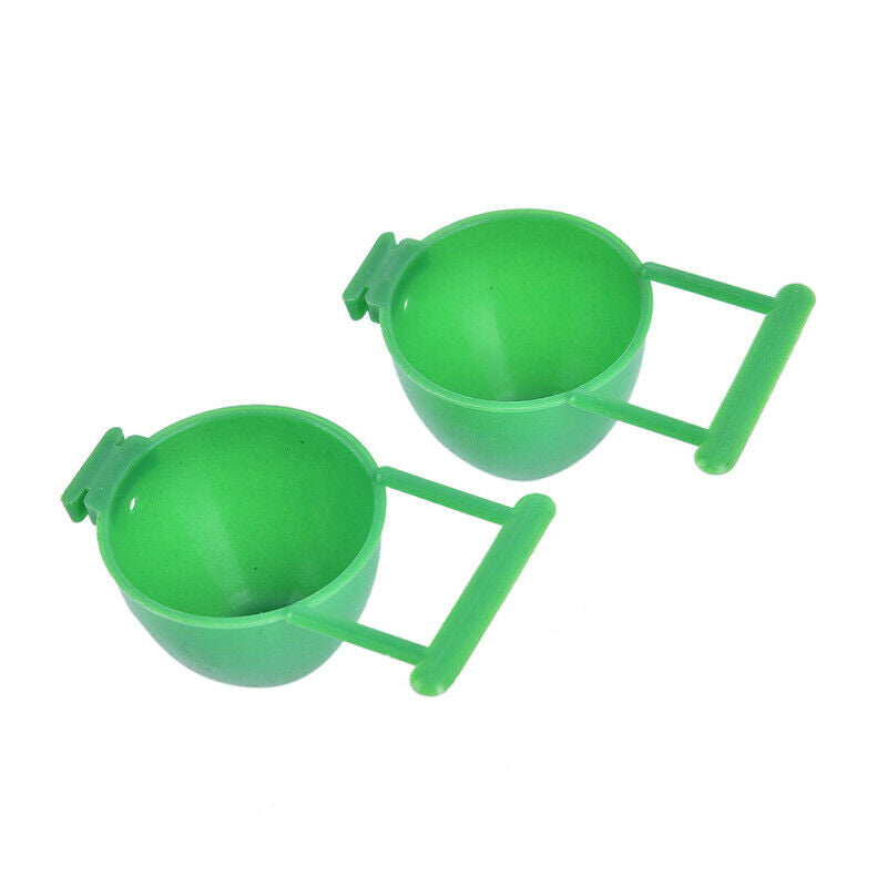 1 Pcs Automatic Parrot Feeder Water Drink Container Food Dispenser Ca.l8