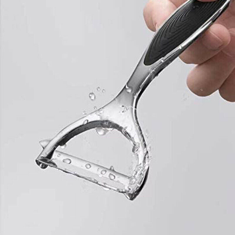 Stainless Steel Sharp Fruit and Vegetable Peeler Kitchen Accessory Gadget  HN US