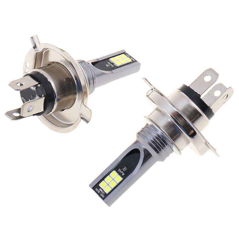 2X H4 200W 12000LM LED Car Fog Light Hi / Lo Beam Globe Bulb HsJCAUJ Kt