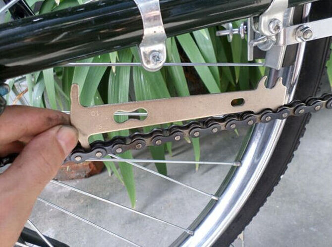 Bicycle Bike Chain Checker Wear Indicator Measure Tool Gauge Repair checke.l8