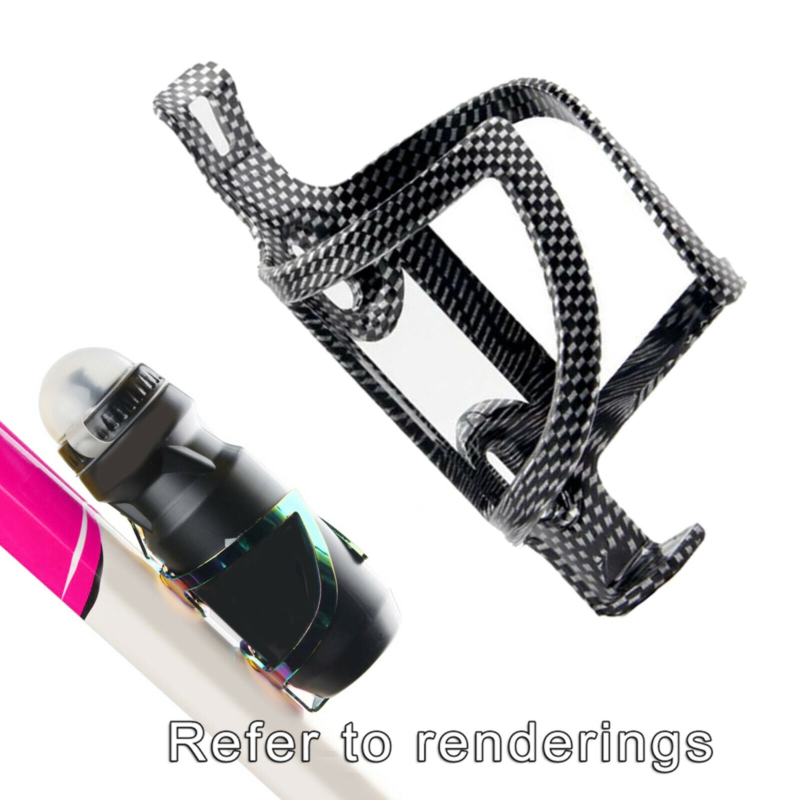 Bicycle Bottle Cage Stable Road Bike Water Cup Holder Beverages Bracket Rack