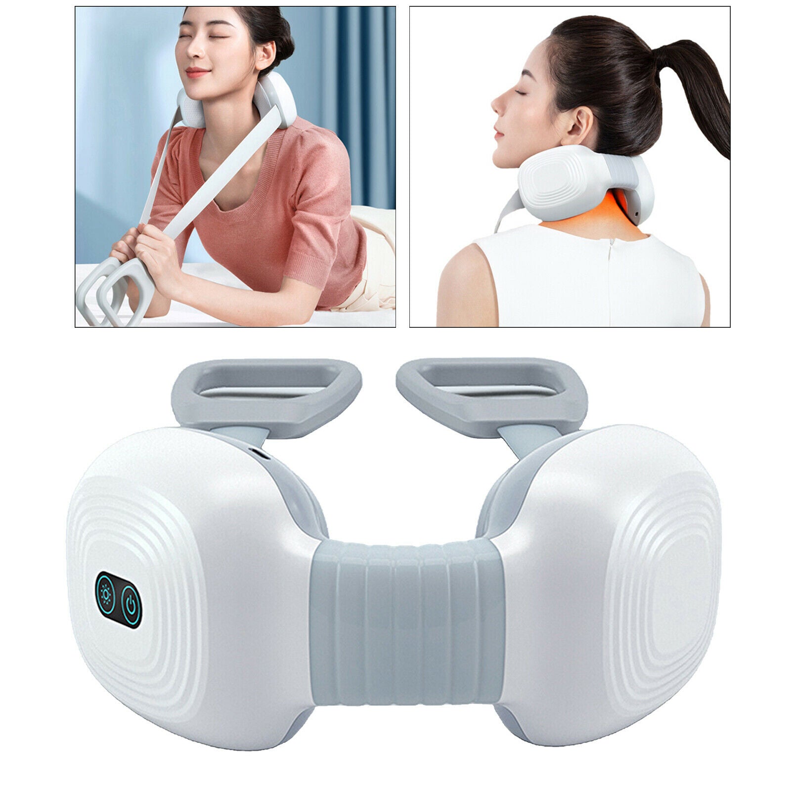 Neck Massager Neck Shoulder Relax Massage for Home Outdoor Office Gifts