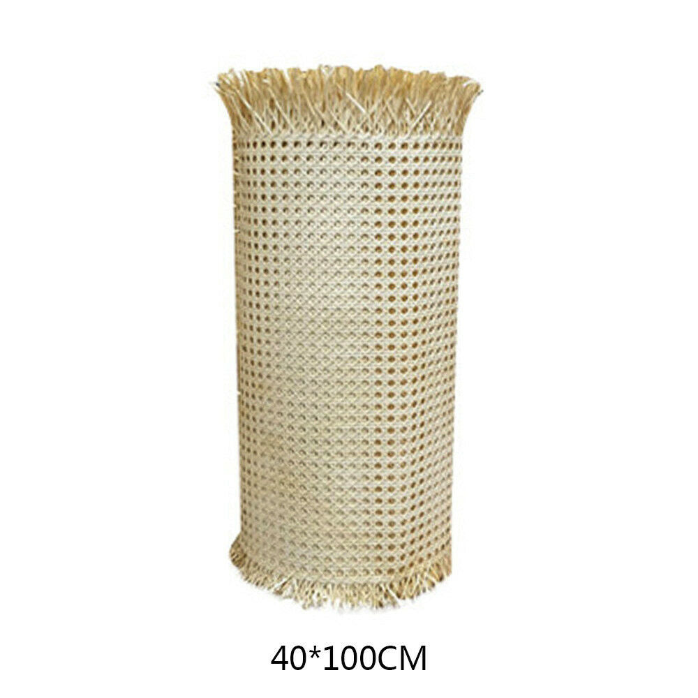 40*100CM Plastic Artificial Rattan Cane Webbing Sheet for Furniture Restoration