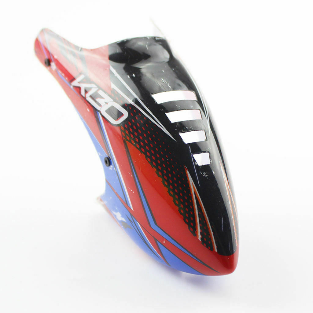 Plastic canopy with 4 rubber rings for WLtoys V950 RC