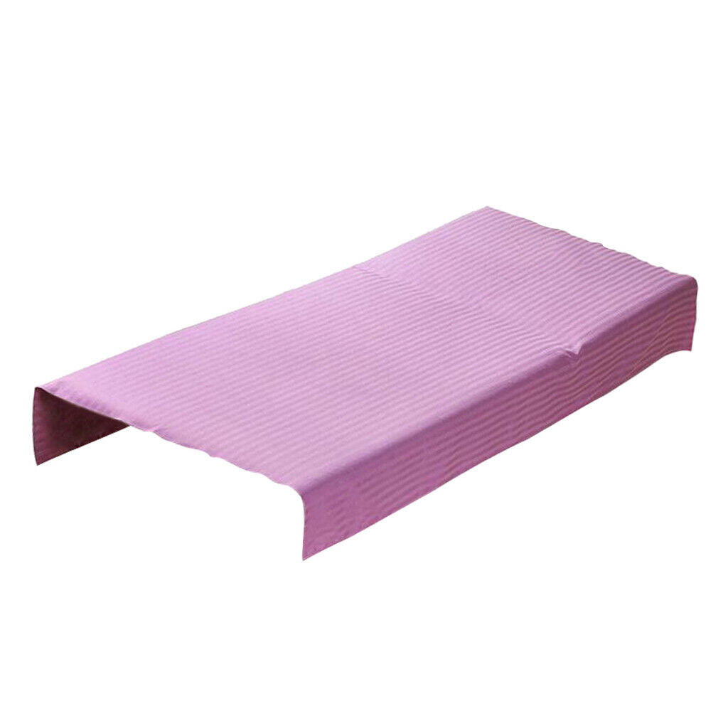 2 Color 120x180cm Beauty Massage SPA Treatment Cotton Stripe Bed Table Cover