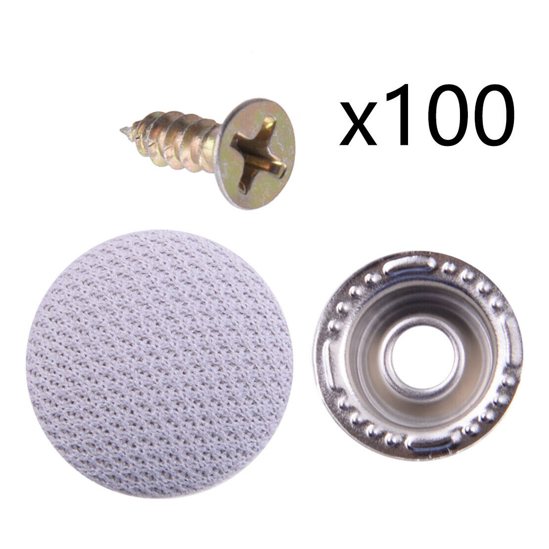Set Interior Roof Fixing Screw Snap Rivet Headliner Buckle Position Pin Repair