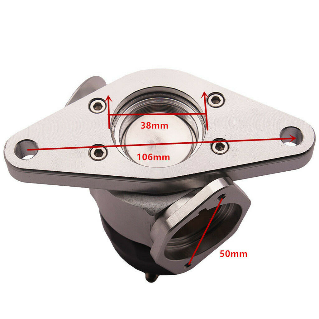 1 Packs 50mm Dual Port Blow Off Valve for Subaru Forester 05-07 Replacement
