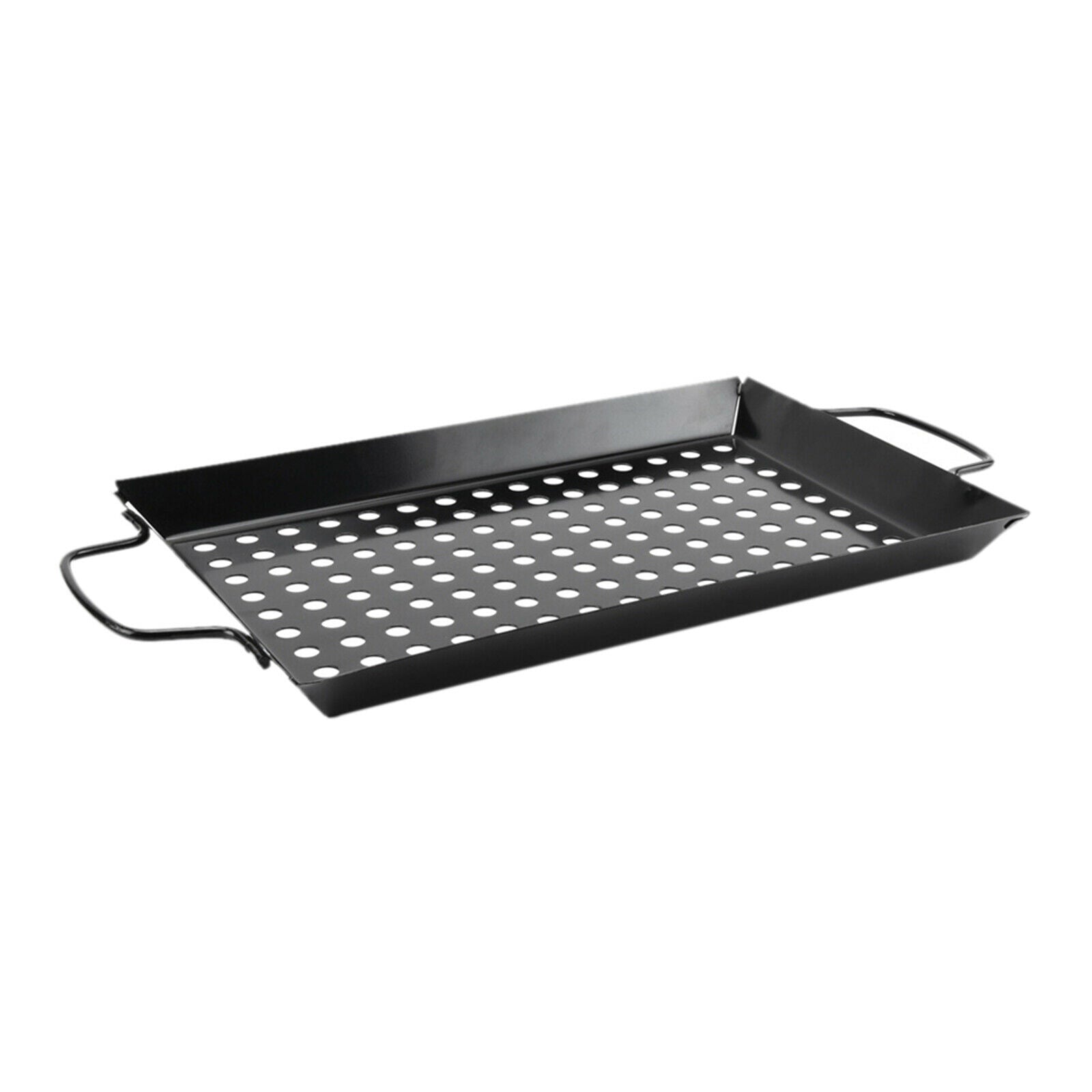 Non Stick BBQ Pans Grill Barbecue Basket Wok Camping Cooking Grill Fish