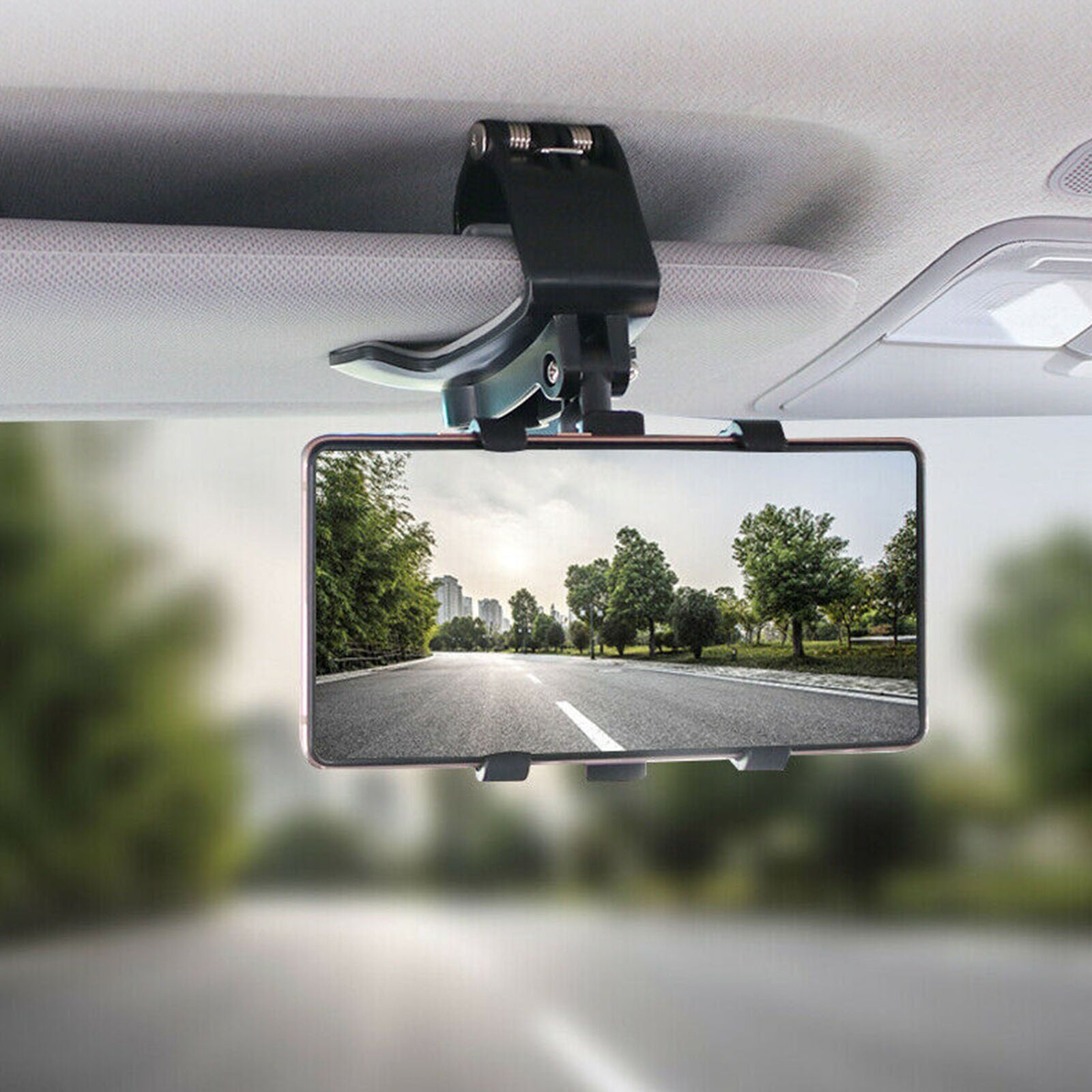 360Â° mobile phone holder car rearview mirror mirror car holder smartphone holder