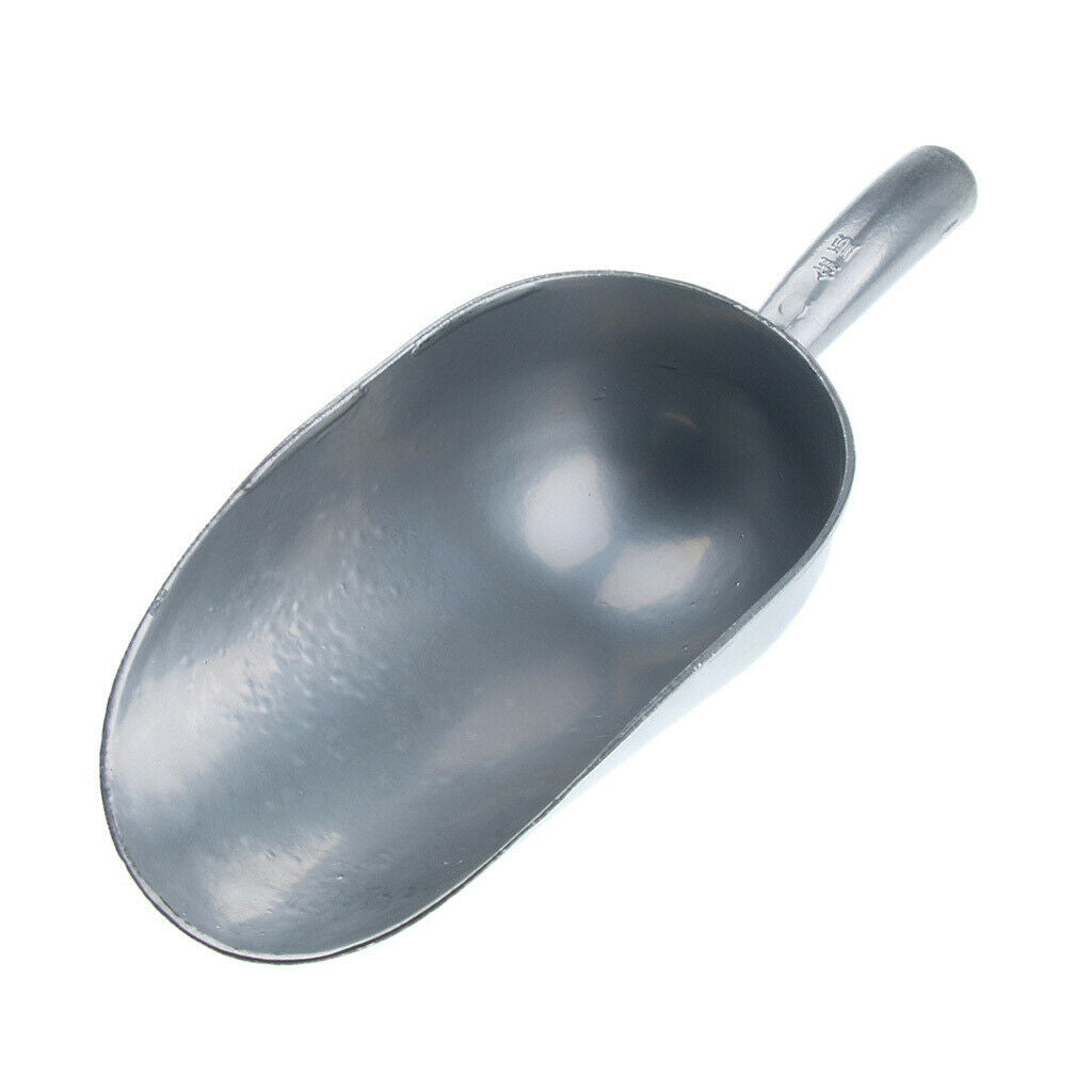 Pet Food Scoop- Bar Ice Shovel Metal, Large