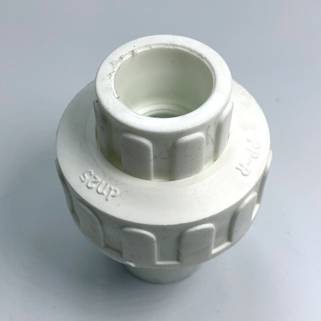 25mm PPR Check Valve Shutoff Valve PPR Pipe Adapters Durable Plastic White