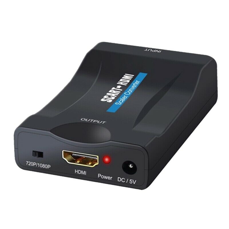 Scart to MI Converter Adapter, Scart Adapter Support M 1080P/ 720P Switch VideG3