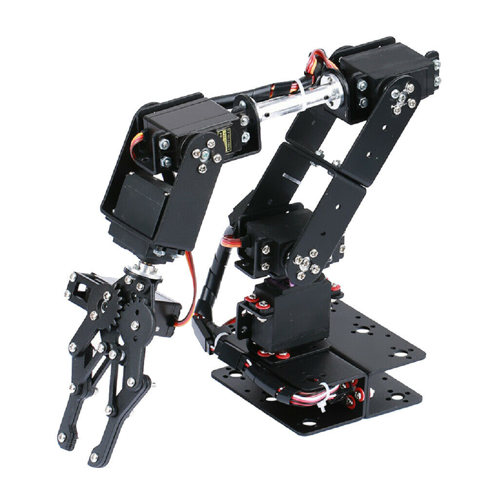 6-Dof Robot Mechanical Arm Servo Controlled for   Learning Robotics