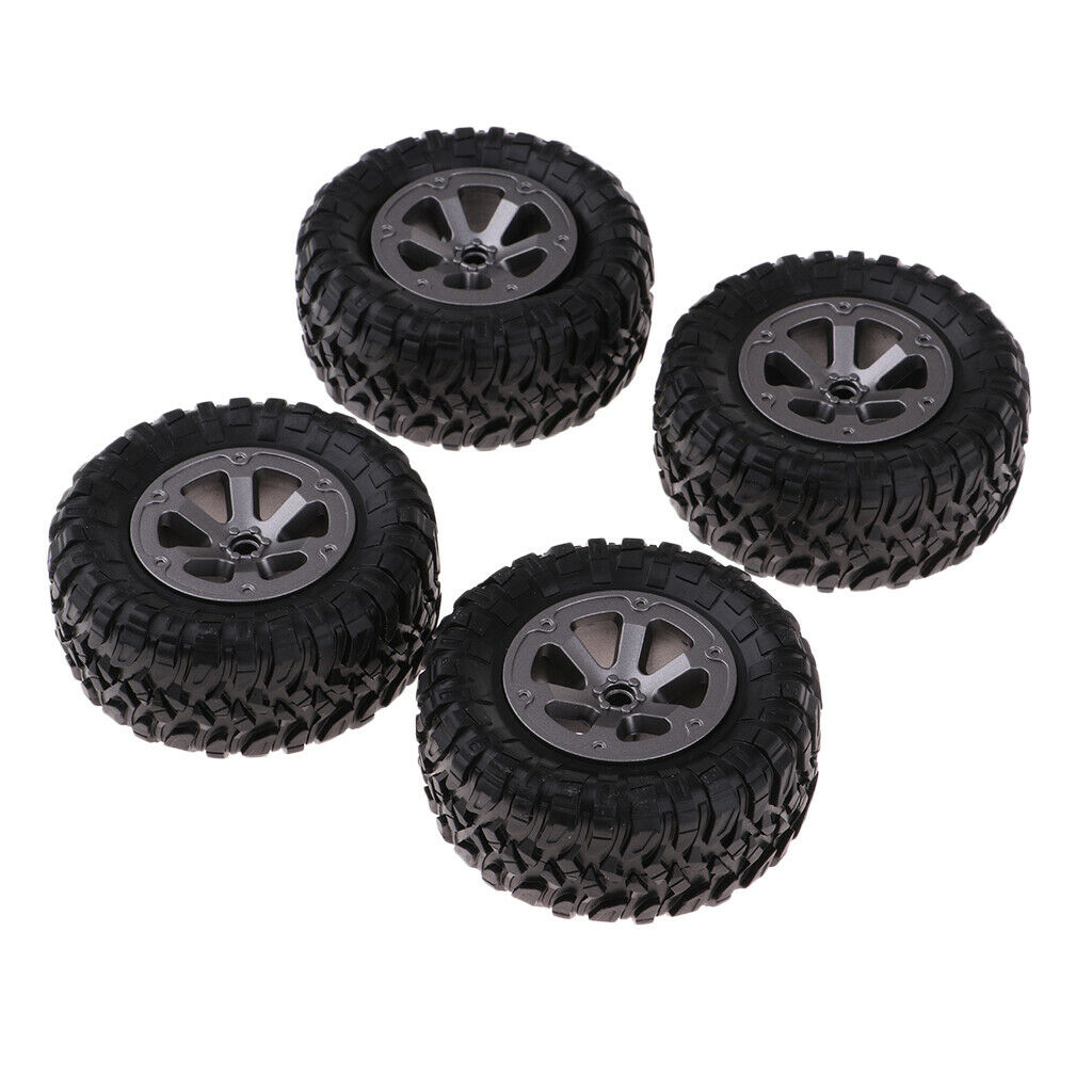 4x Replacement Piece For RC Car - Car Car Simulation 73mm Tire RC For WPL B14