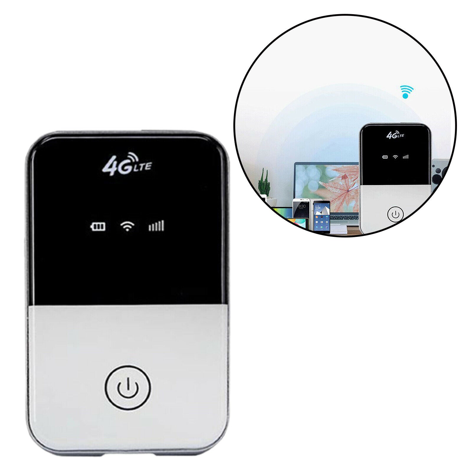 Wireless Portable Unlocked 4G Wifi Router LTE Mobiles Hotspot SIM Card Slot