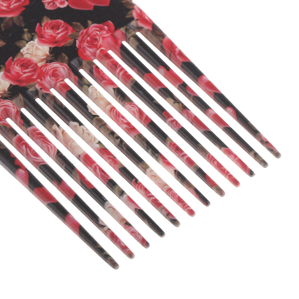 Men Women Oily Hair Comb Hairdressing Slick Back Hairstyle Brush Tool 2 Size