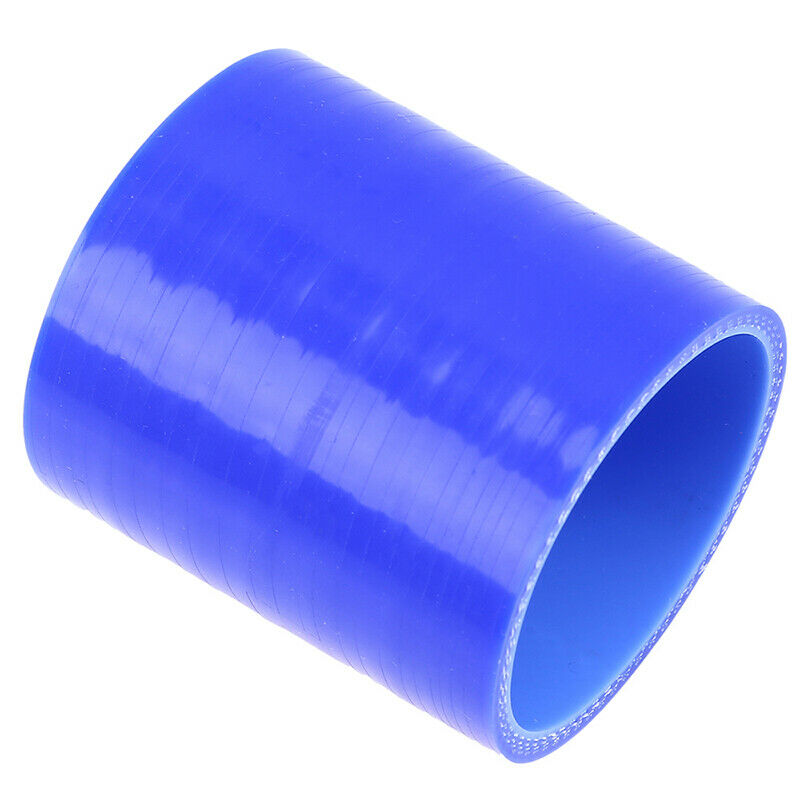 3"/60mm Blue Car Truck Silicone Hose Diameter Intake Pipe Straight Universal