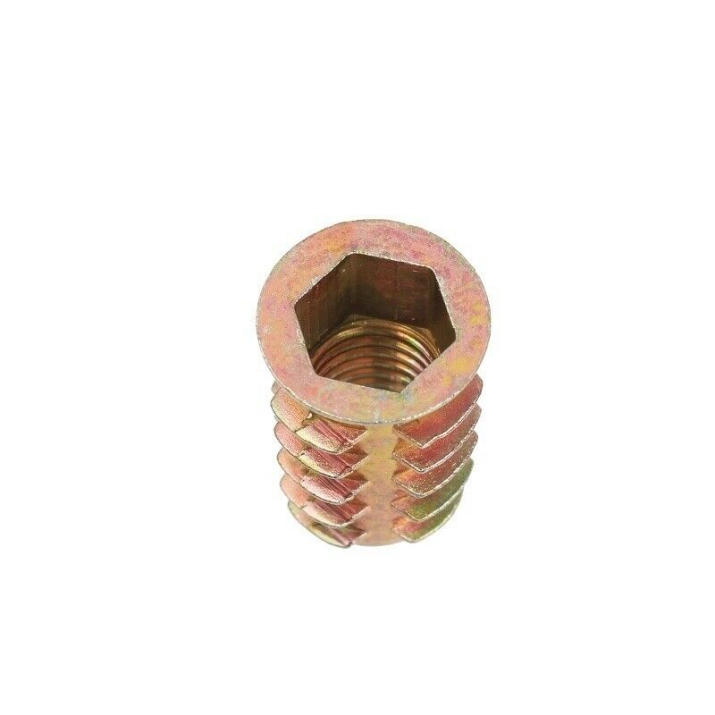 230Pcs M4/m6/m8/m10 Zinc Alloy Hexagon Drive Head Insert Nut Furniture Kit