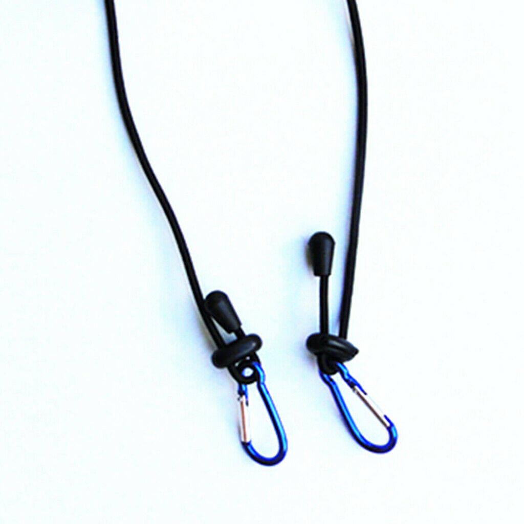 2pcs 12' 4mm Elastic Kayak Canoe Boat Tow Line