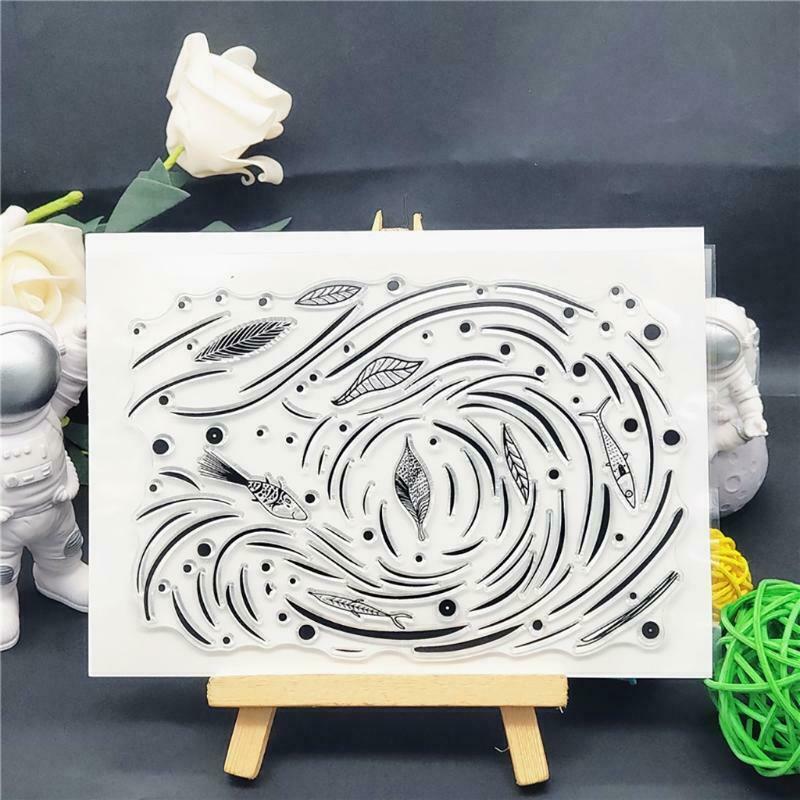Fish Silicone Clear Seal Stamp DIY Scrapbooking Embossing Photo Album Decorative