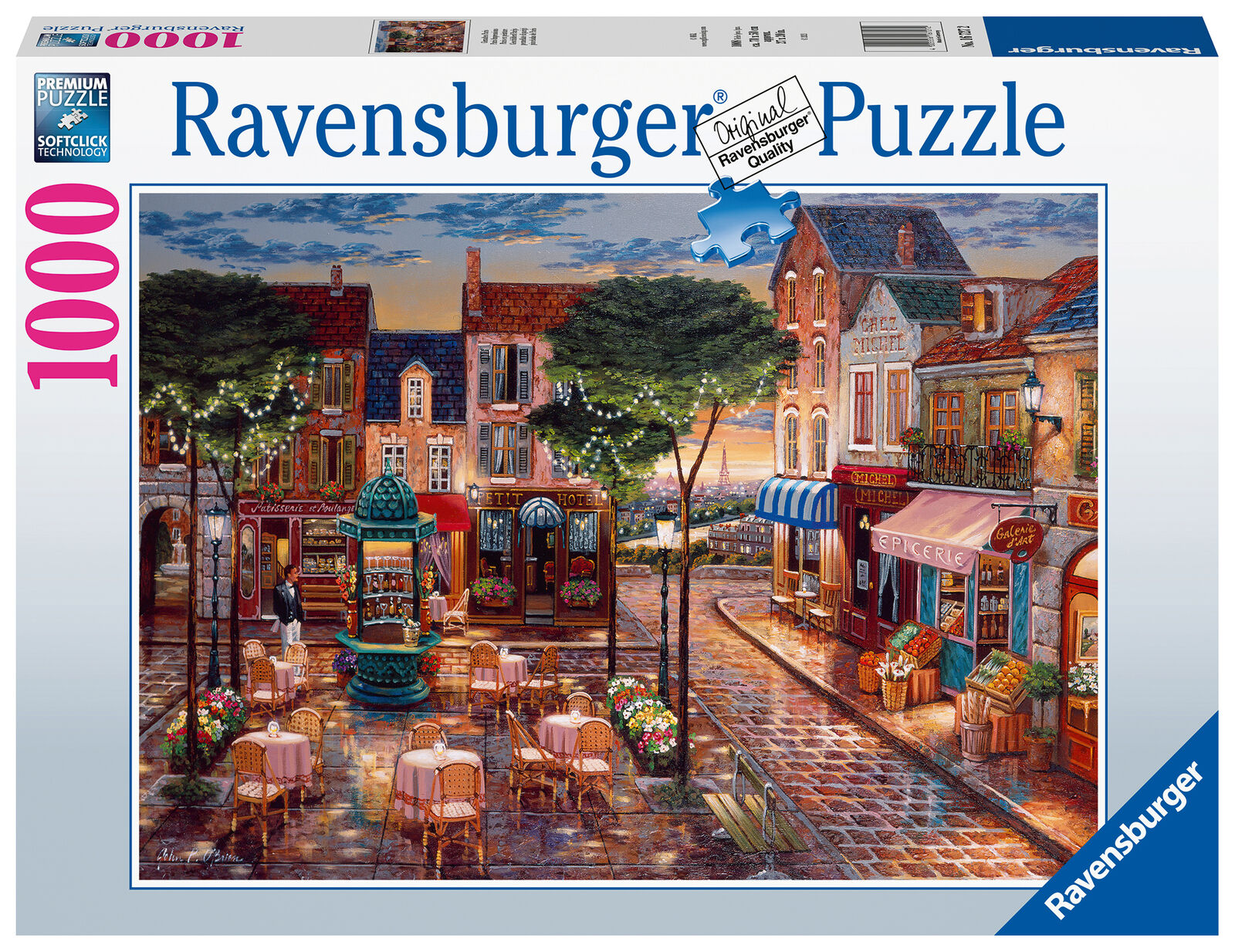 16727 Ravensburger Paris Impressions Jigsaw Puzzle includes 1000pc Age 12 Years+