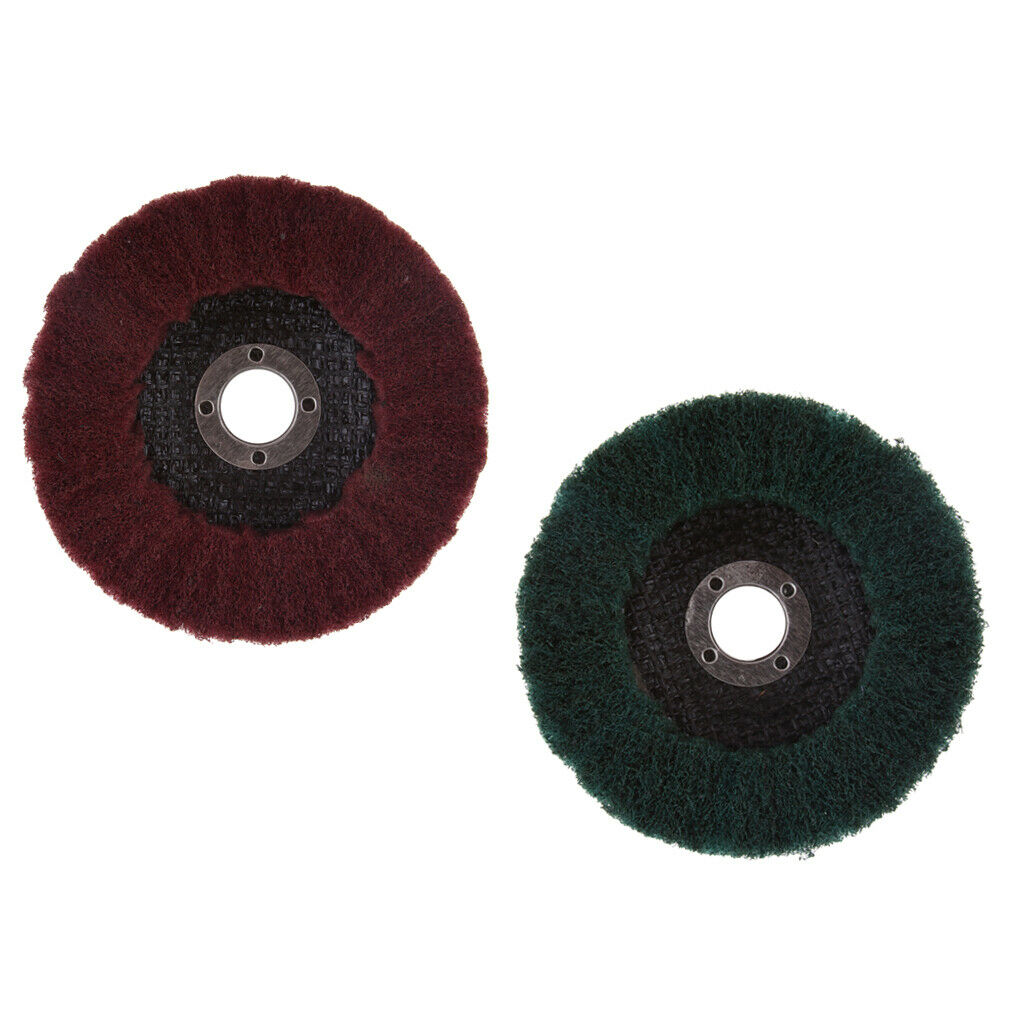 2pcs High Efficiency Abrasive Polishing Wheel Buffing Pad Not Sand Grain