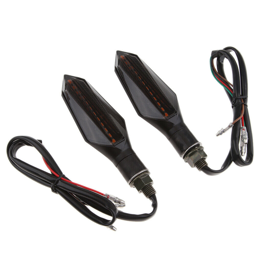 Daytime Running Lights LED High Brightness for Motorcycles ABS Plastic Blue