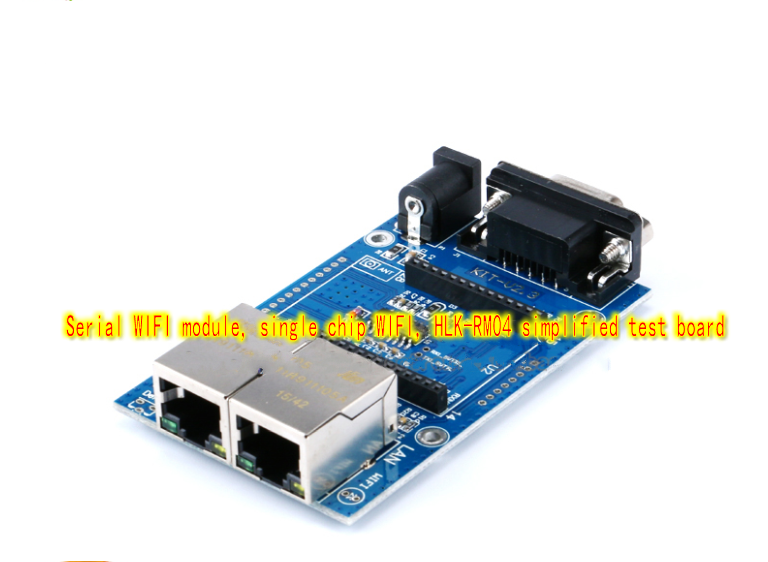 1pcs Serial ports WIFI module single chip WIFI HLK-RM04 simplified test board