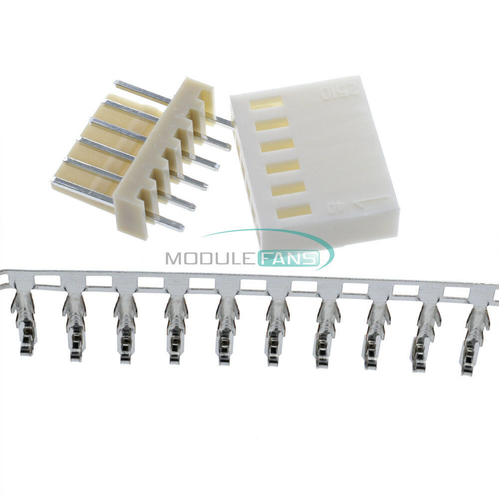 10PCS KF2510-8P Connector Kit Terminal + Housing + Pin Header Right Angle 2.54mm