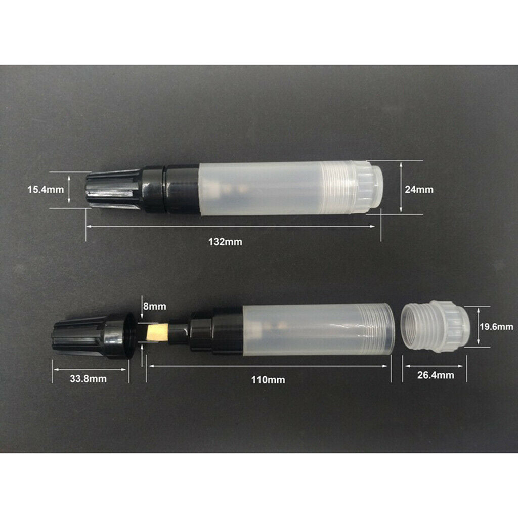 5sets Tube Marker 8mm Coloring Oil Art Cartridges Marking Pens Stationery