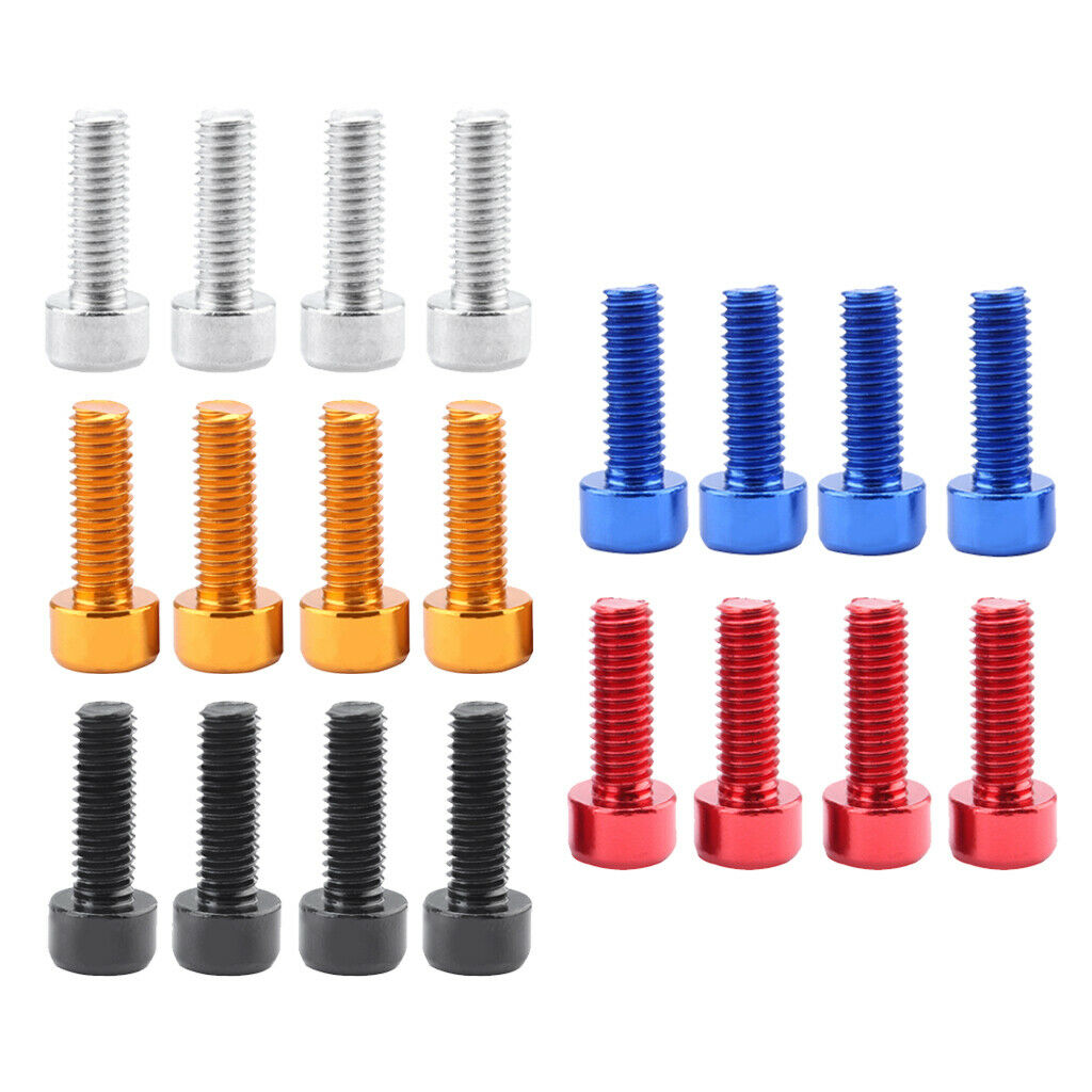 20x Bike Water Bottle Cage Holder Bolts Screws Durable  Accessories